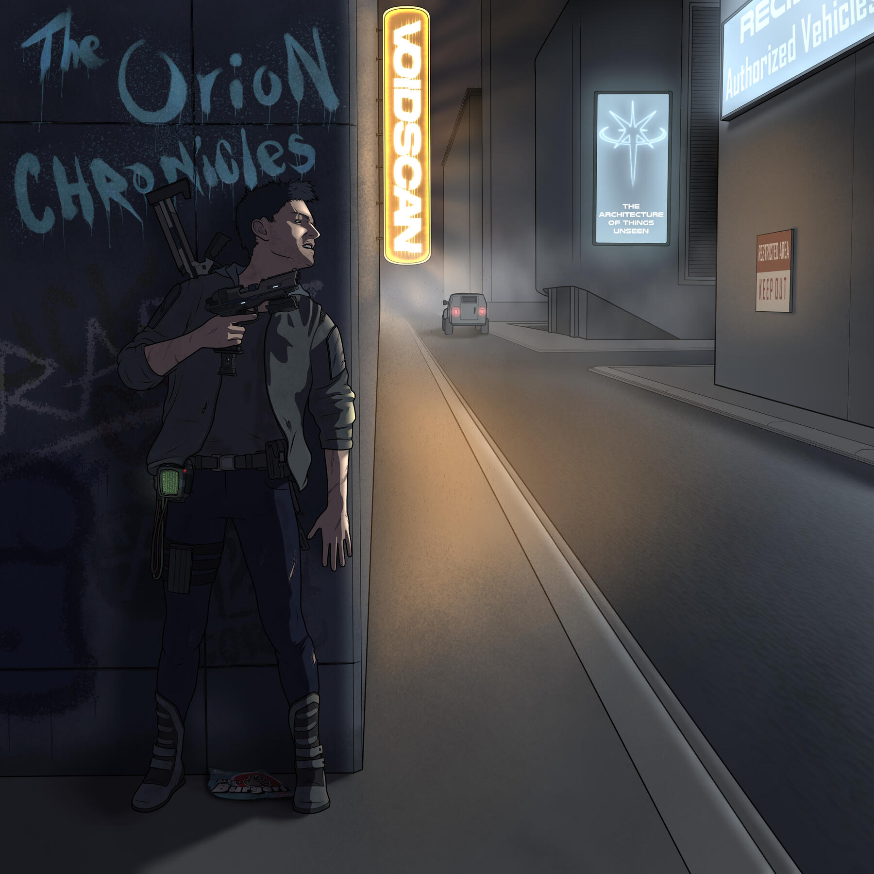 The Orion Chronicles art by Walks